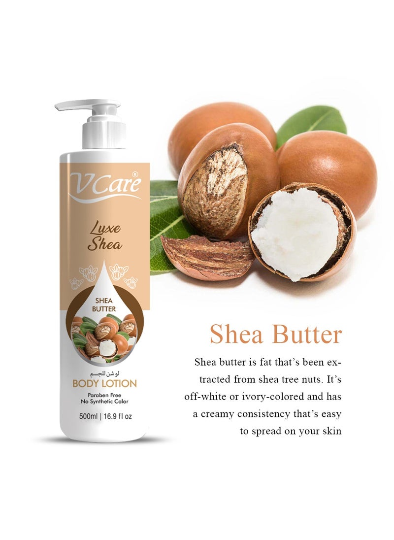 VCare - Shea Butter Extract Body Lotion - 500 Ml - Image 1