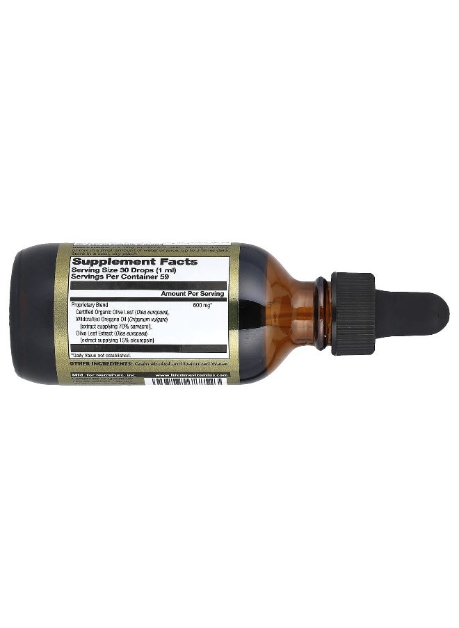 LifeTime Vitamins LifeTime Vitamins, Oregano Oil & Olive Leaf, 2 fl oz (59 ml)  - Image 2