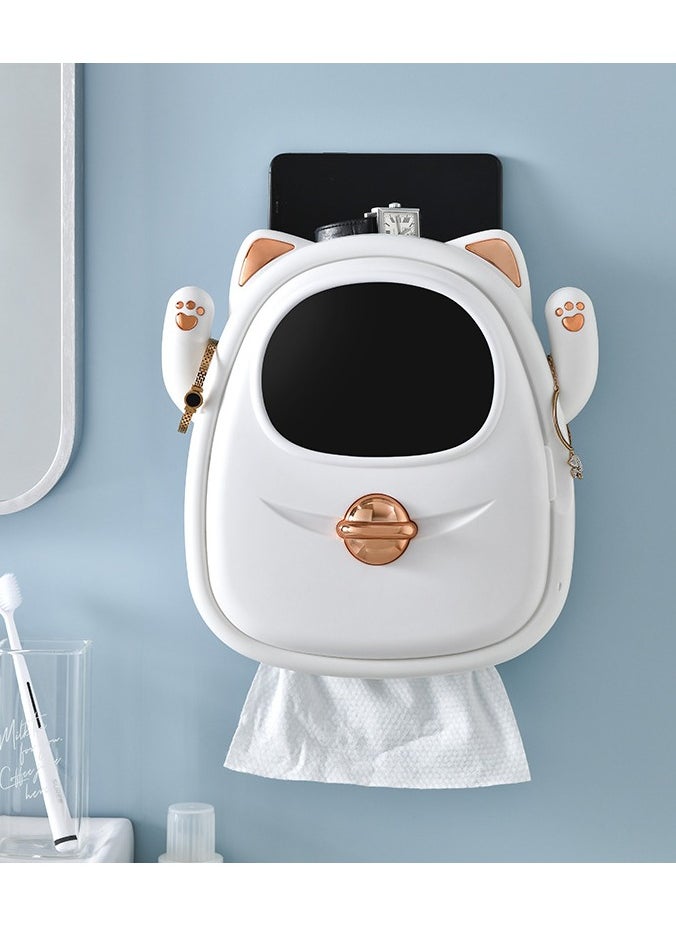 EBMINI New Creative Wall Mounted Non Perforated Tissue Box  - Image 1