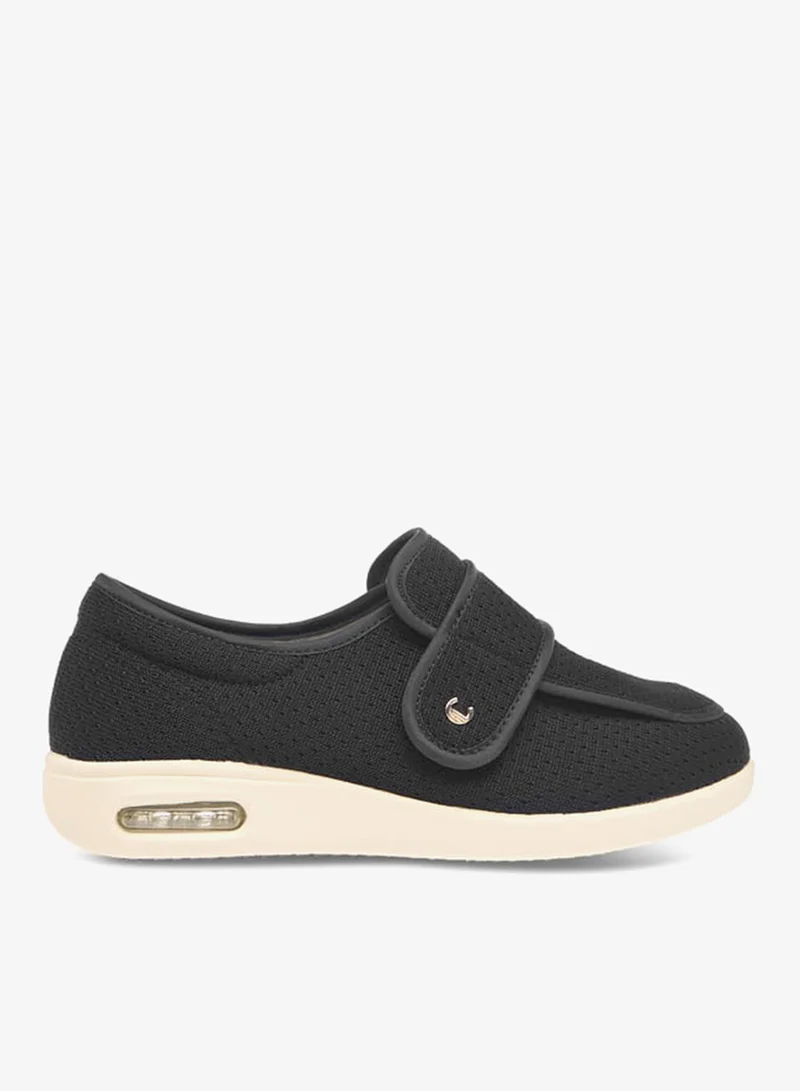 لو كونفورت لوفرز نسائي بسحاب وتفاصيل جلدية