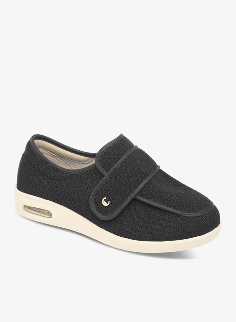 لو كونفورت لوفرز نسائي بسحاب وتفاصيل جلدية