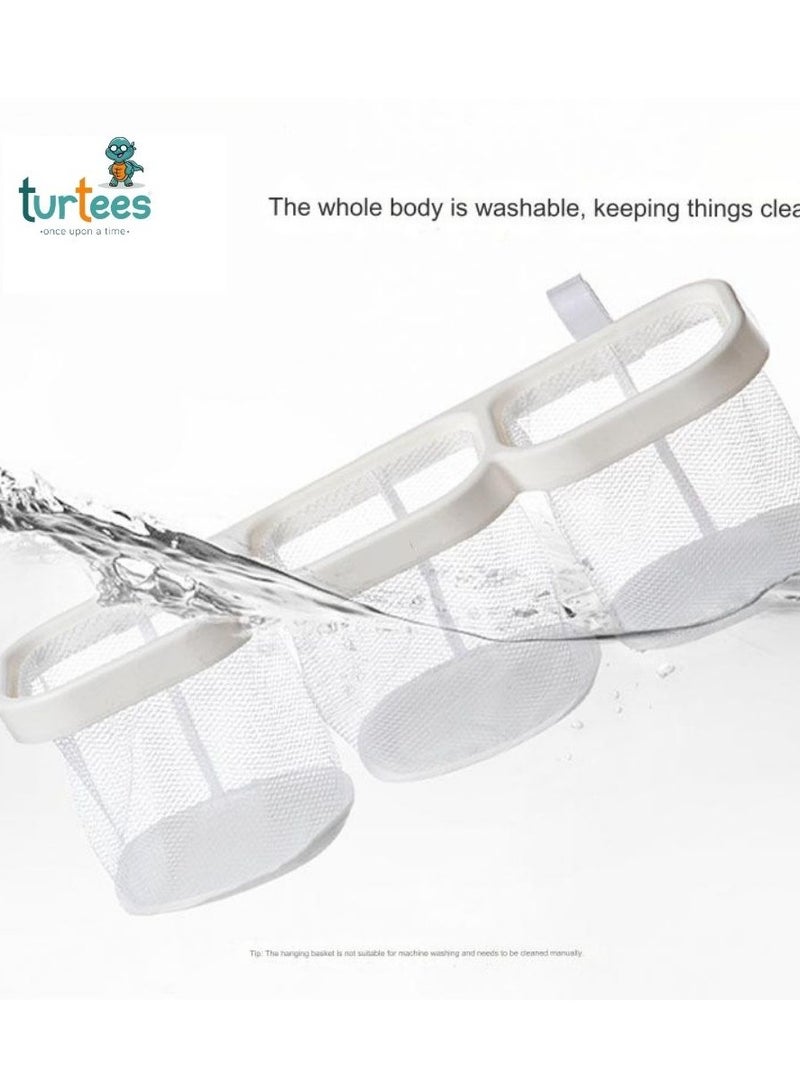 Turtees® Baby Bed side hanging storage box - Image 2