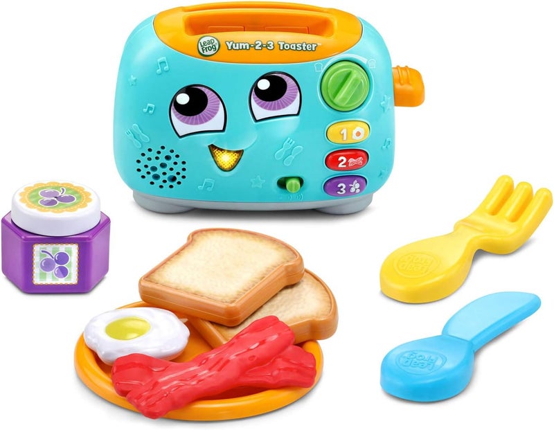 LeapFrog Yum-2-3 Toaster, Teal - Image 3