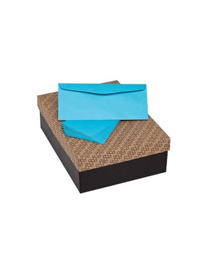 Limited Papers - (Tm) Envelopes 10 Commercial Flap Vellum Finish 24Lb / 60 Text (89 Gsm) 41/8 X 91/2 (Blue 500) - Image 1