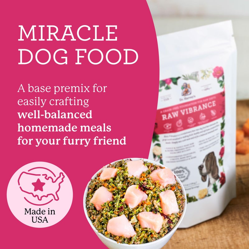 Dr. Harvey's Raw Vibrance Grain Free Dehydrated Foundation for Raw Diet Dog Food (6 Pounds) - Image 2