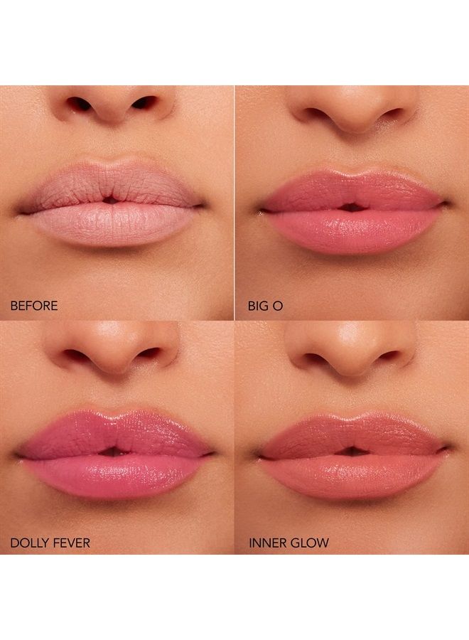 BUXOM Women's Power-full Plump Lip Balm, Dolly Fever, 0.17 oz - Image 4