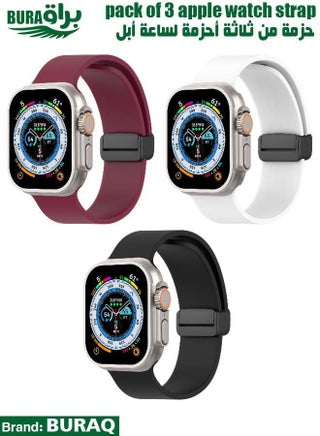 Apple Watch Band Strap For Apple Watch Ultra 2/Ultra 49mm, Series 10 46mm, 9/8/7 45mm, SE2/SE/6/5/4 44mm, 3/2/1 42mm - pzsku/Z5CA1714CA0A4B33E69BFZ/45/_/1733885572/0c90a92a-d4d1-4d48-b2eb-09ec77d56af8