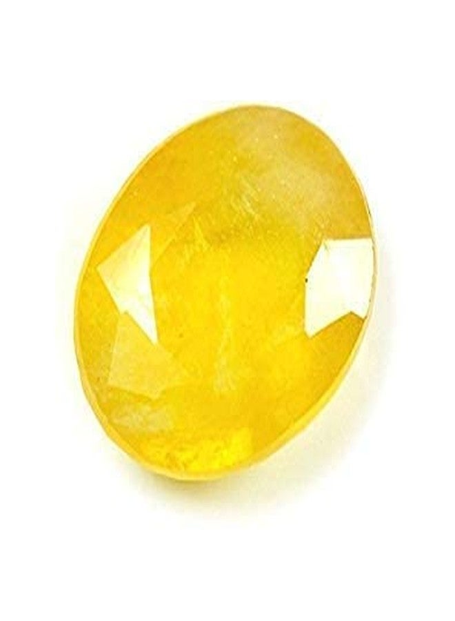 Sidharth Gems Yellow Sapphire Ceylon Quality Pukhraj Gemstone 10.25 Ratti / 9.22 Carat Certified Natural Gemstone AAA Quality - Image 2