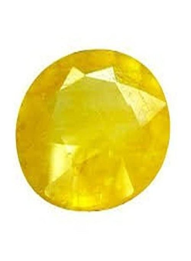 Sidharth Gems Yellow Sapphire Ceylon Quality Pukhraj Gemstone 10.25 Ratti / 9.22 Carat Certified Natural Gemstone AAA Quality - Image 3