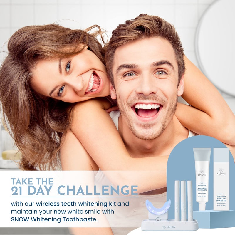 Snow Nanohydroxyapatite Whitening Toothpaste - Oral Care with Kaolin & Nano Hydroxyapatite Toothpaste, Xylitol Toothpaste for Adults - Core - Image 4