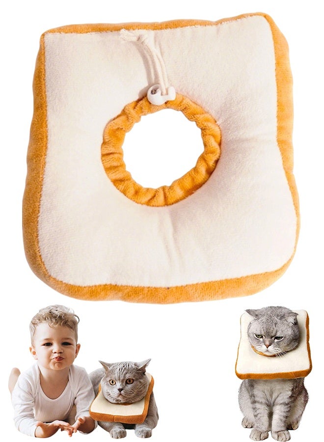 طوق المخروط القابل للتعديل ، طوق استرداد القط ، مخروط للقطط بعد الجراحة ، مخروط قطب القط ، طوق إليزابيثان للقط والقطن (توست ، م) - Image 1