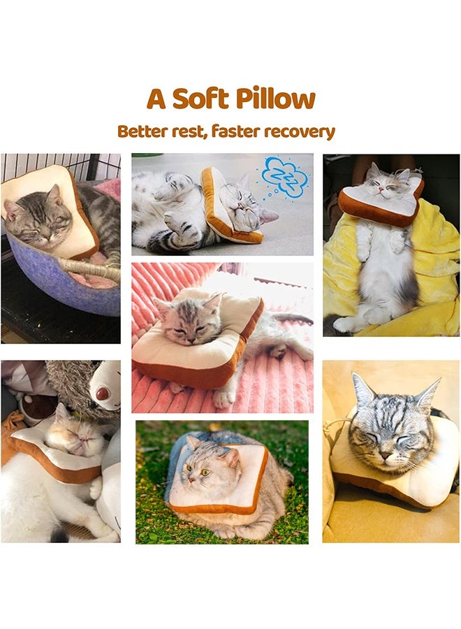 طوق المخروط القابل للتعديل ، طوق استرداد القط ، مخروط للقطط بعد الجراحة ، مخروط قطب القط ، طوق إليزابيثان للقط والقطن (توست ، م) - Image 5