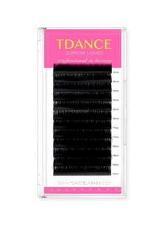 TDANCE Premium C CC D DD J B L Curl 0.03-0.18mm Thickness Semi Permanent Individual Eyelash Extensions Silk Volume Lashes Professional Salon Use Mixed 14-19mm Length In One Tray (D-0.05,14-19mm)