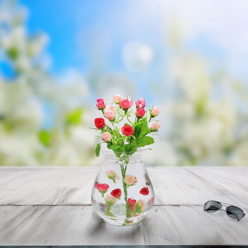 WGVI Clear Water Beads for Vases, Jelly Decor Vase Filler, Crystal Soil, Translucent Gel Pearls Beads for Floral Decoration and Arrangements, Plant Soil, Completely Dehydrated in 100g Bag - Image 5
