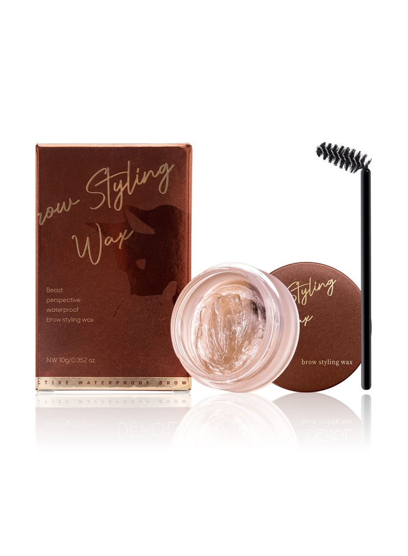 SYOSI 2Pcs Eyebrow Soap Kit, Eyebrow Styling Soap Gel Brows Shaping Cream Waterproof Long Lasting Eyebrows Styling Wax Eyebrow Gel for Natural Brows Shaping Defining - Image 1