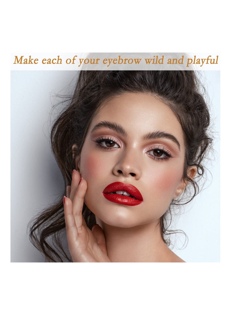 SYOSI 2Pcs Eyebrow Soap Kit, Eyebrow Styling Soap Gel Brows Shaping Cream Waterproof Long Lasting Eyebrows Styling Wax Eyebrow Gel for Natural Brows Shaping Defining - Image 4