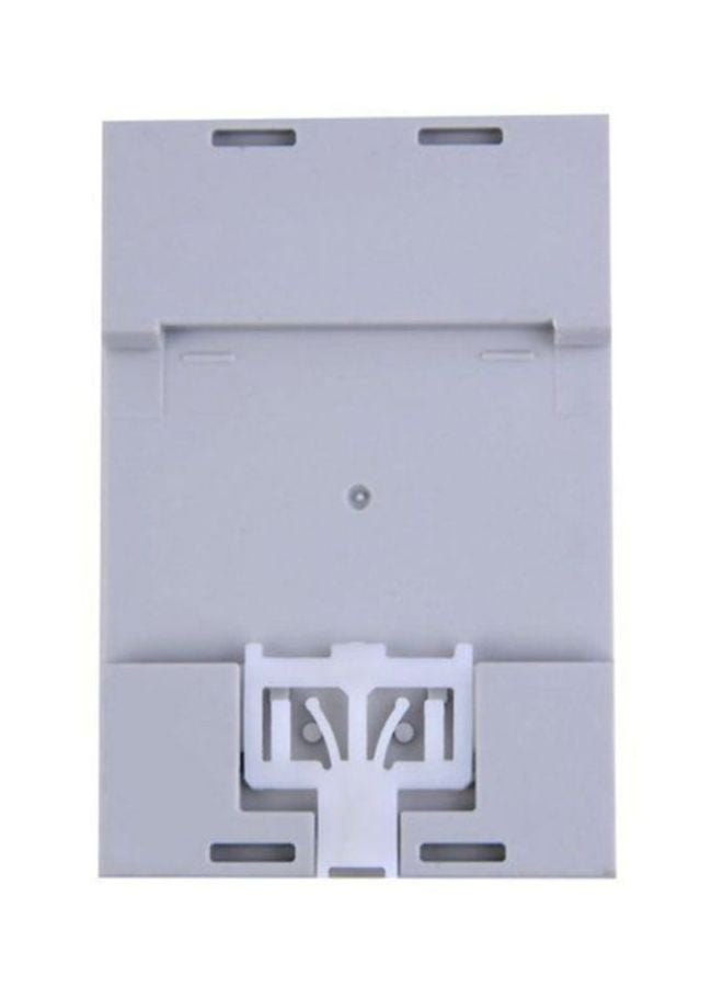 NIBEMINENT Digital Din Rail Voltage Meter White - Image 2