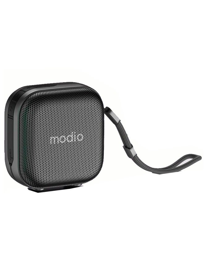 modio MODIO D201 Portable Bluetooth Speaker With HD Clear Sound Quality Control Buttons and Supports SD Card Black  - Image 1