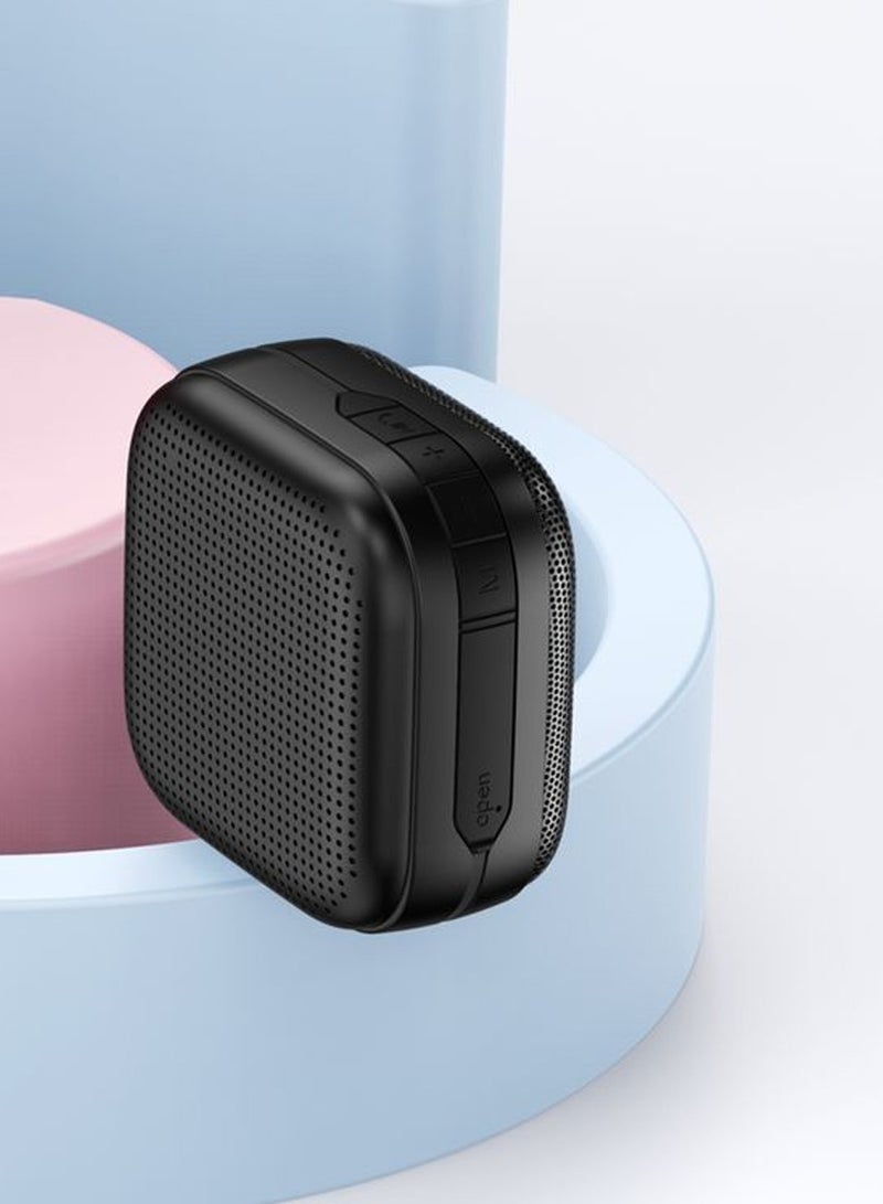 modio MODIO D201 Portable Bluetooth Speaker With HD Clear Sound Quality Control Buttons and Supports SD Card Black  - Image 5