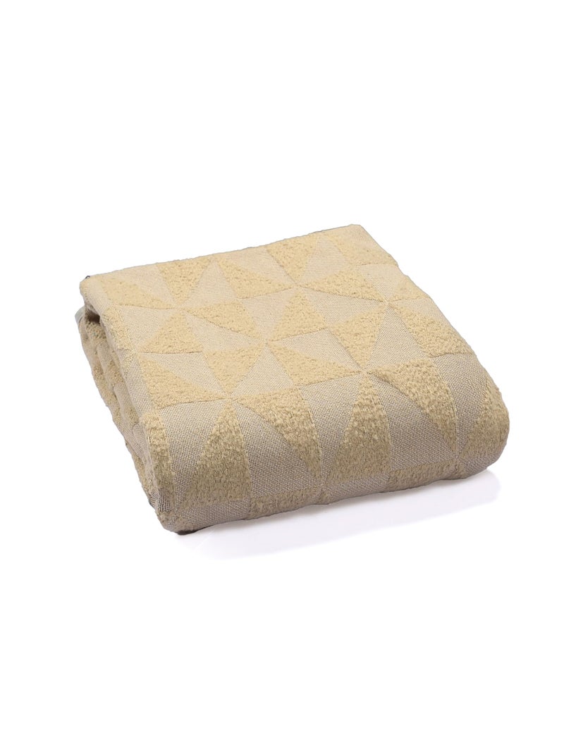 SARAL HOME EASY LIVING Saral Home Soft Microfiber 3 Seater Sofa Cover Throw | Sofa Cover for Living Room | Sofa Slipcovers | Thick and Soft Sofa Cover (Beige, 140x210 cm) - Image 4
