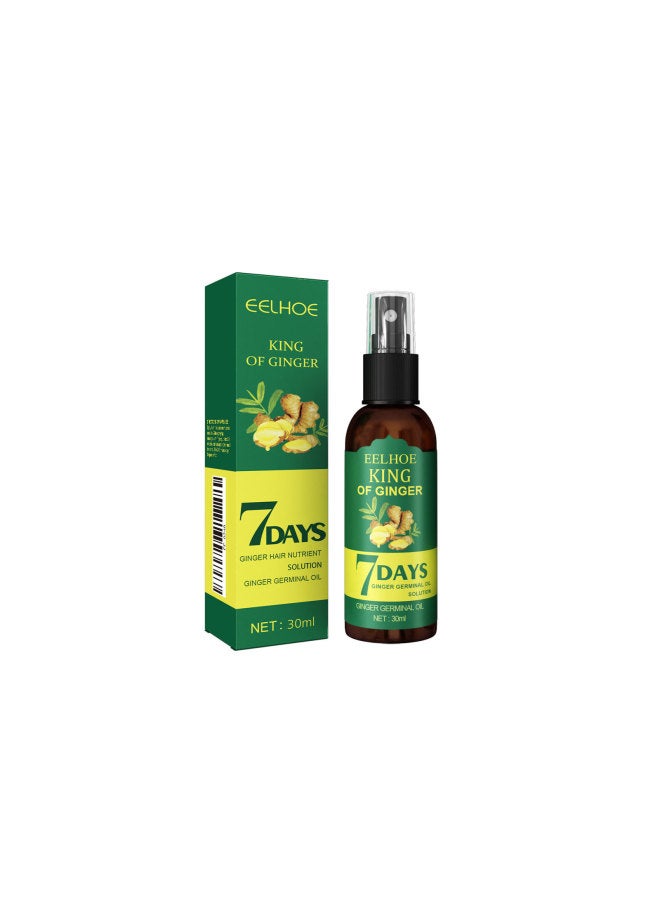 EELHOE Ginger Hair Spray Moisturizing Hair Scalp Massage Care Hair Care Solution - Image 5