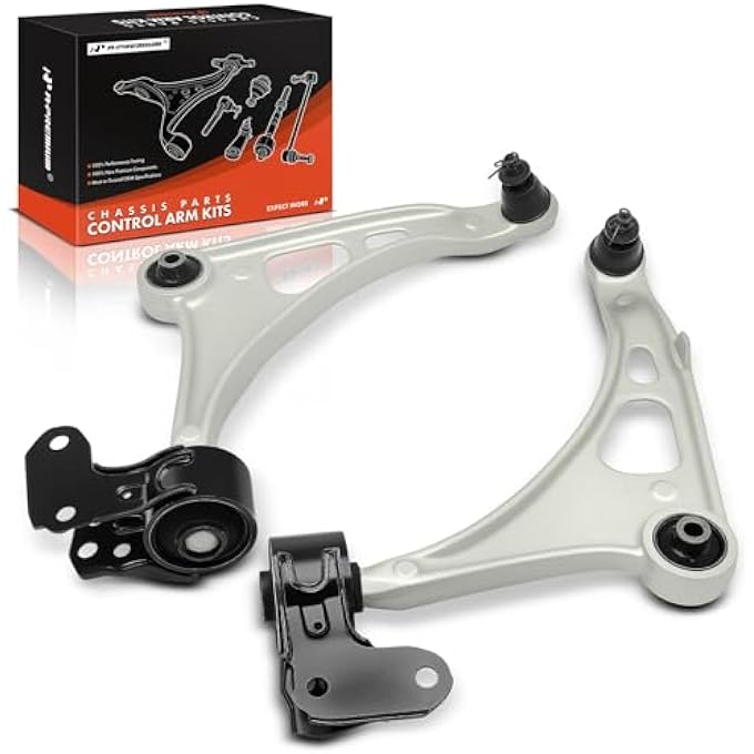 ريحني 2 × مجموعة ذراع تحكم سفلية أمامي مع بوشينغ كروي متوافق مع هوندا بايلوت 20162022 ريدجلاين 20172019 أكورا Mdx 2019 Passport 2019 20142020 - Image 2