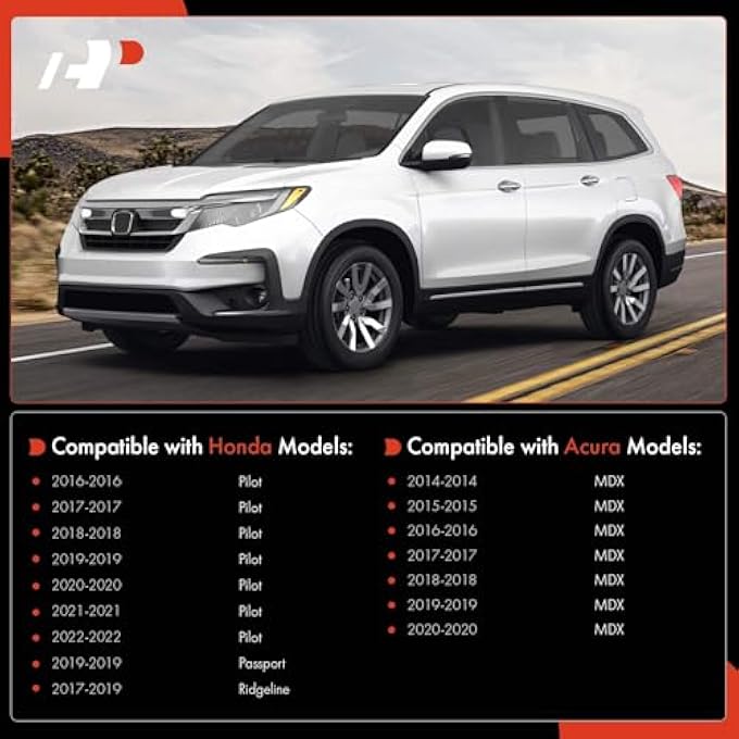 ريحني 2 × مجموعة ذراع تحكم سفلية أمامي مع بوشينغ كروي متوافق مع هوندا بايلوت 20162022 ريدجلاين 20172019 أكورا Mdx 2019 Passport 2019 20142020 - Image 3