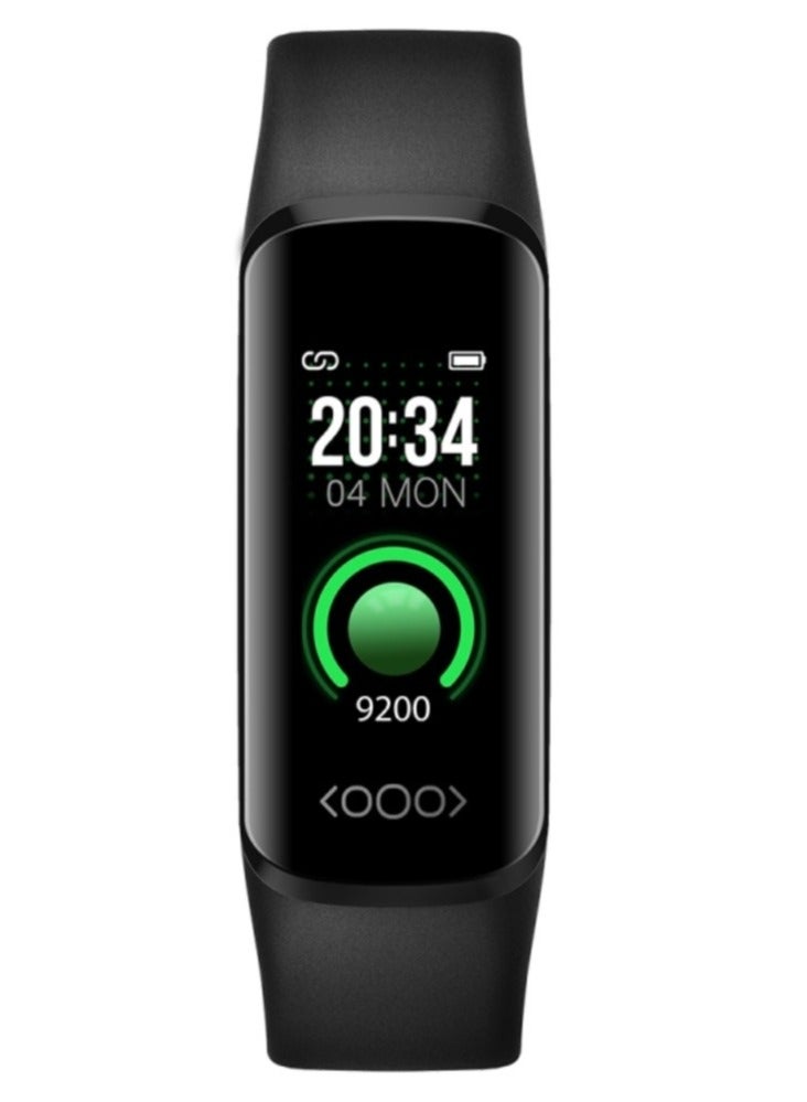 AROAQ TK30 0.96 inch Color Screen Smart Watch,Support Heart Rate / Blood Pressure / Blood Oxygen / Blood Glucose Monitoring(Black) - Image 2