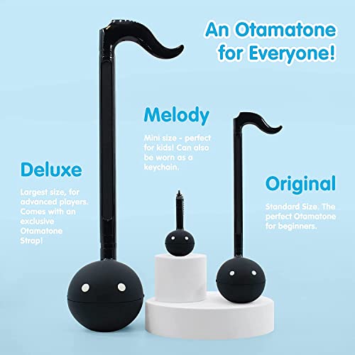 Otamatone [Melody Series] Japanese Electronic [Mini Size] Musical Instrument [11 Pre-Programmed Songs] Portable Synthesizer from Japan by Cube/Maywa Denki [English Instruction], Black - Image 5