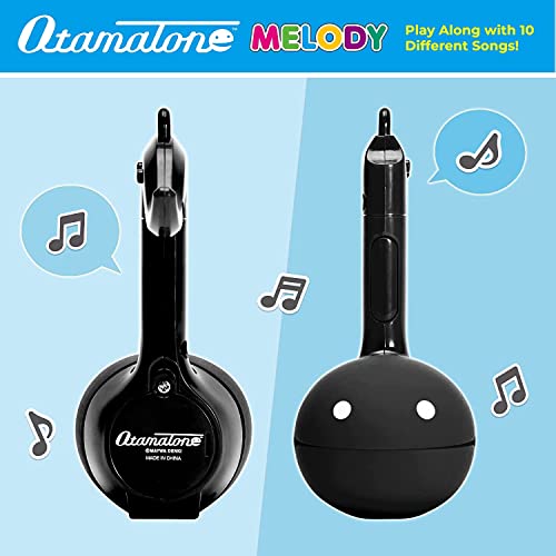 Otamatone [Melody Series] Japanese Electronic [Mini Size] Musical Instrument [11 Pre-Programmed Songs] Portable Synthesizer from Japan by Cube/Maywa Denki [English Instruction], Black - Image 2