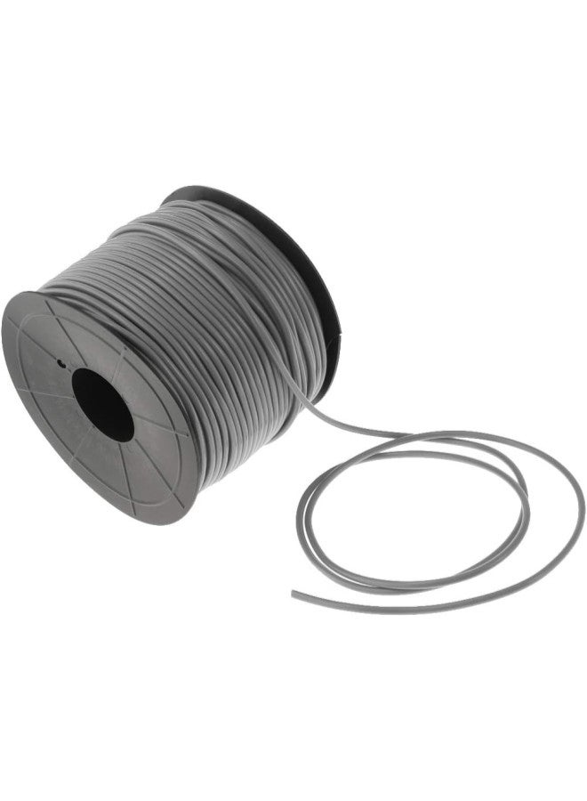 Elastic 1 Reel PVC Plastic Welding Round Rod Wire for PVC Floor Dia 4mm - gray, as described  - Image 3