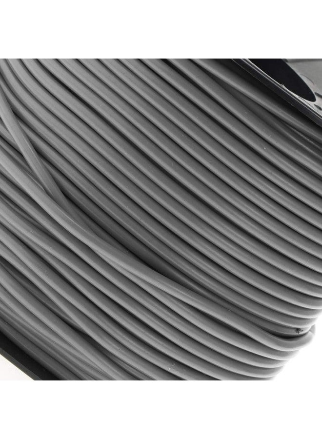 Elastic 1 Reel PVC Plastic Welding Round Rod Wire for PVC Floor Dia 4mm - gray, as described  - Image 1