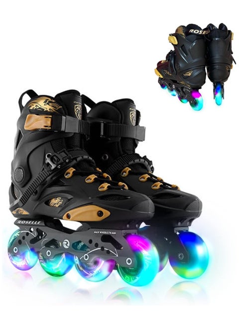Inline Skates for Adults Professional Single Row Roller Blades Speed Skating Shoes