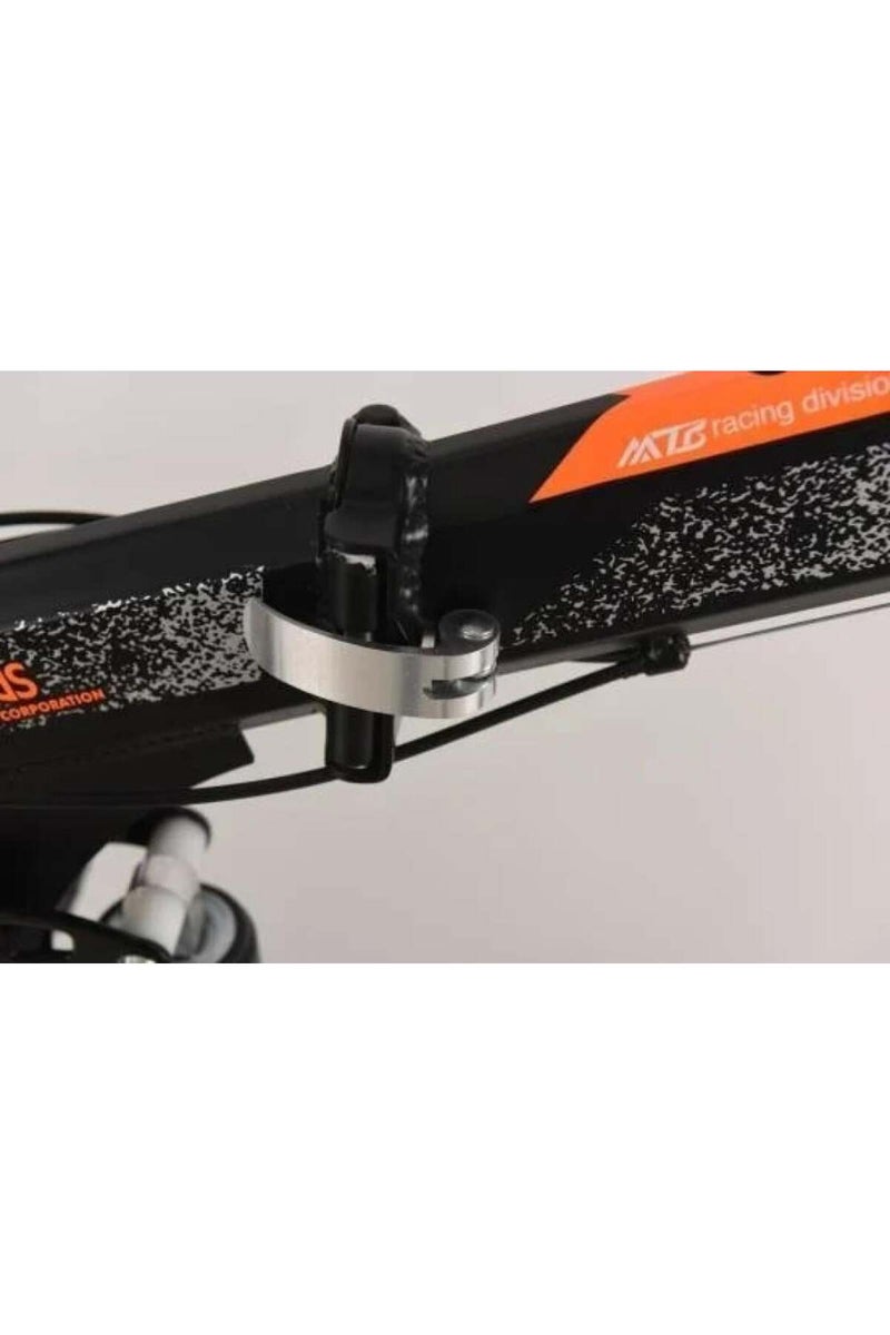 Men's folding bicycle - black and red - Image 2