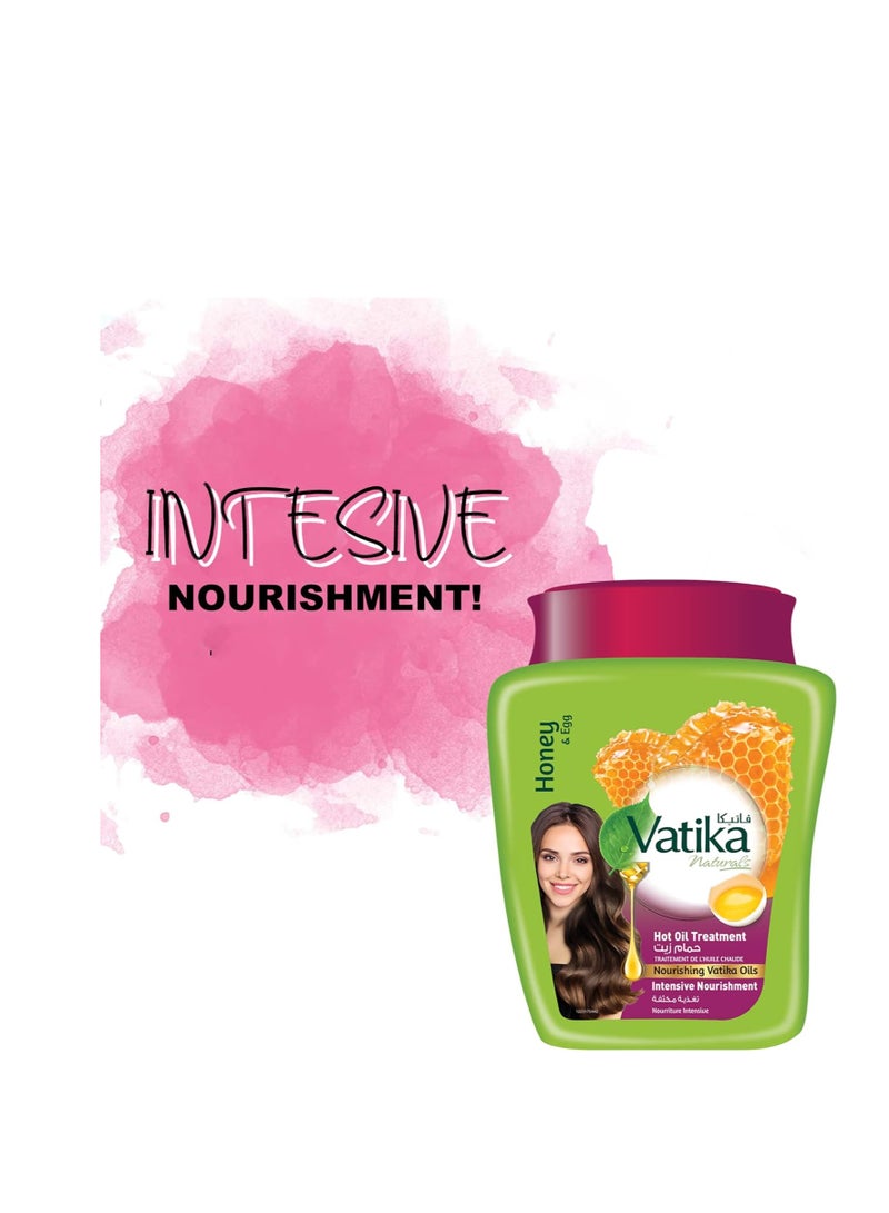 VATIKA Hot Oil T reatment With Honey And Eggs 500 G - Image 2