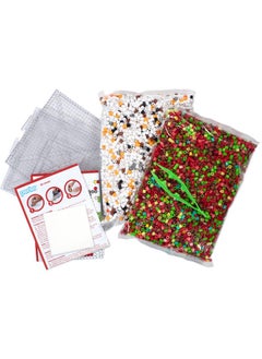 Perler Perler Santa's Toy Shop 3D Christmas Fuse Bead Kit for Kids and Families, Multicolor 10006 Piece, Small  - Image 3