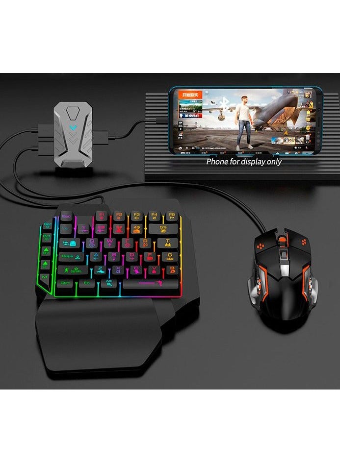Best 4 in 1 Mobile Gaming Combo Pack Including Keyboard And Mouse for Android - Image 2