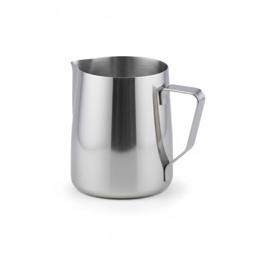 FINALITY Stainless Steel Milk Frother Steamer Cup - Coffee Tools Cup -Foam Making for Coffee Matcha Chai Cappuccino Latte & Hot Chocolate (600ml) - Image 1