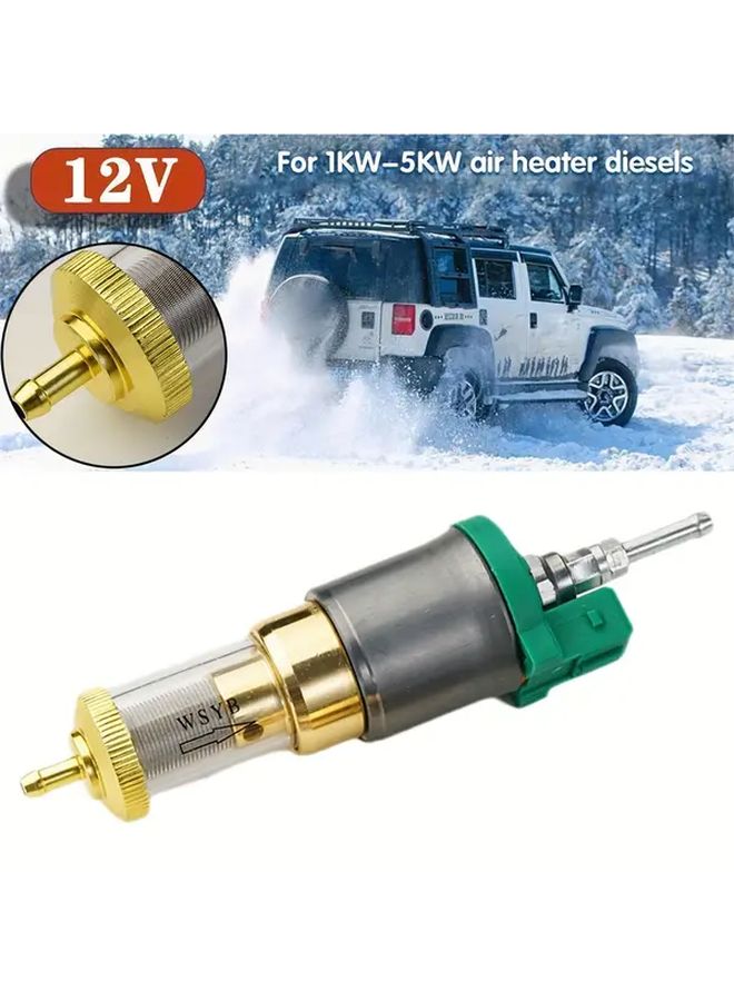 12V Diesel Heater With Built In Fuel Filter Pump 0 74oz Capacity - Image 5