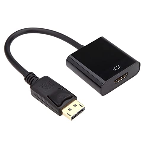 FENTICO DisplayPort to HDMI Adapter, Unidirectional DP to HDMI Adapter Converter Cable Support 1080P 3D for DisplayPort Enabled PC/Desktops/Laptops to Connect to Displays - Image 3