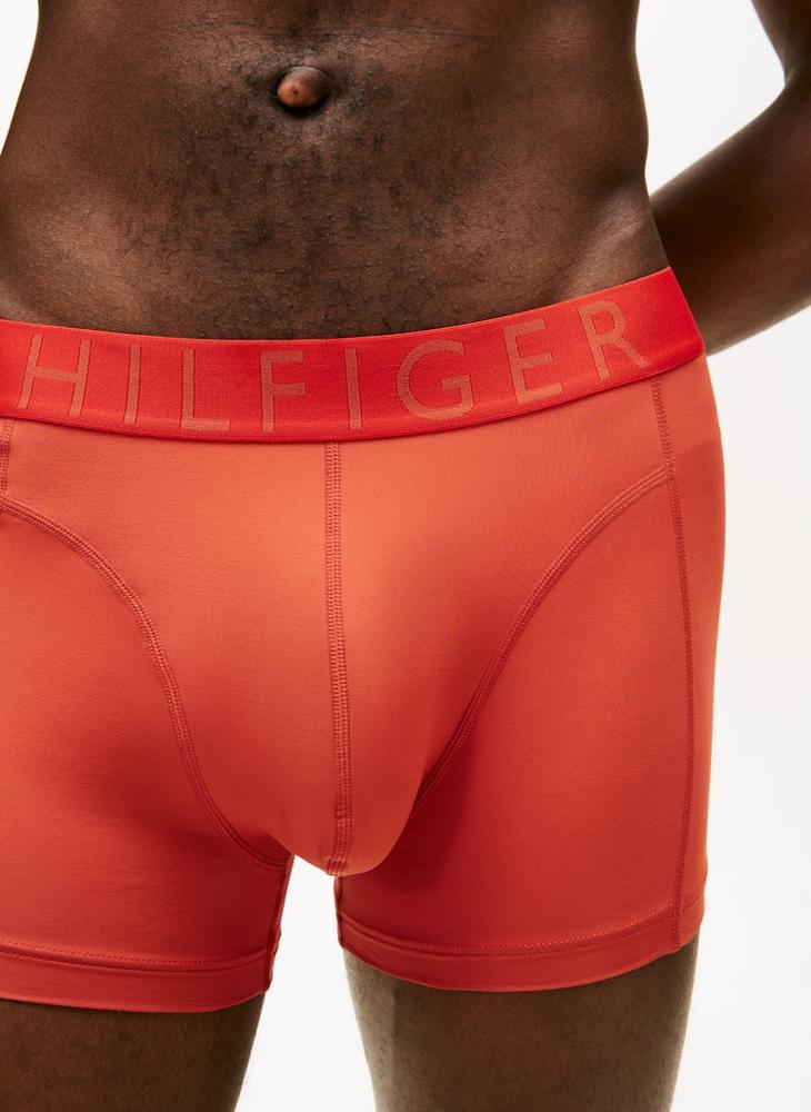 TOMMY HILFIGER 3-Pack Logo Waistband Cooling Microfibre Trunks - Image 5