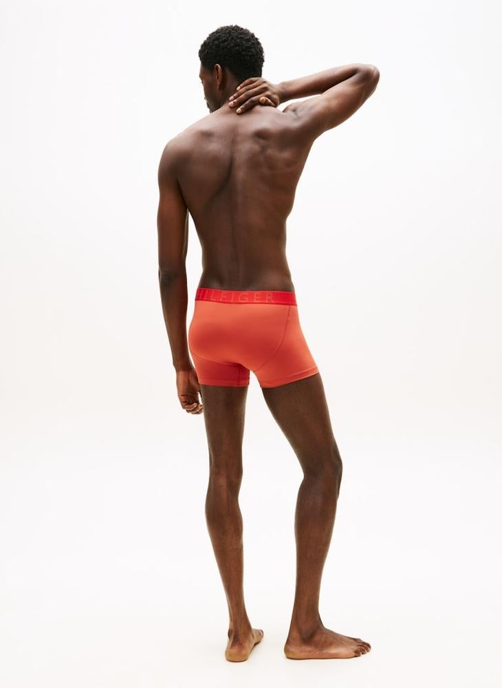 TOMMY HILFIGER 3-Pack Logo Waistband Cooling Microfibre Trunks - Image 3