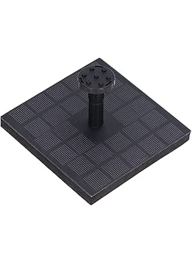 7V 1 4W Solar Powered Floating Fountain With Nozzles For Pond And Bird Bath Outdoor Decor - Image 1