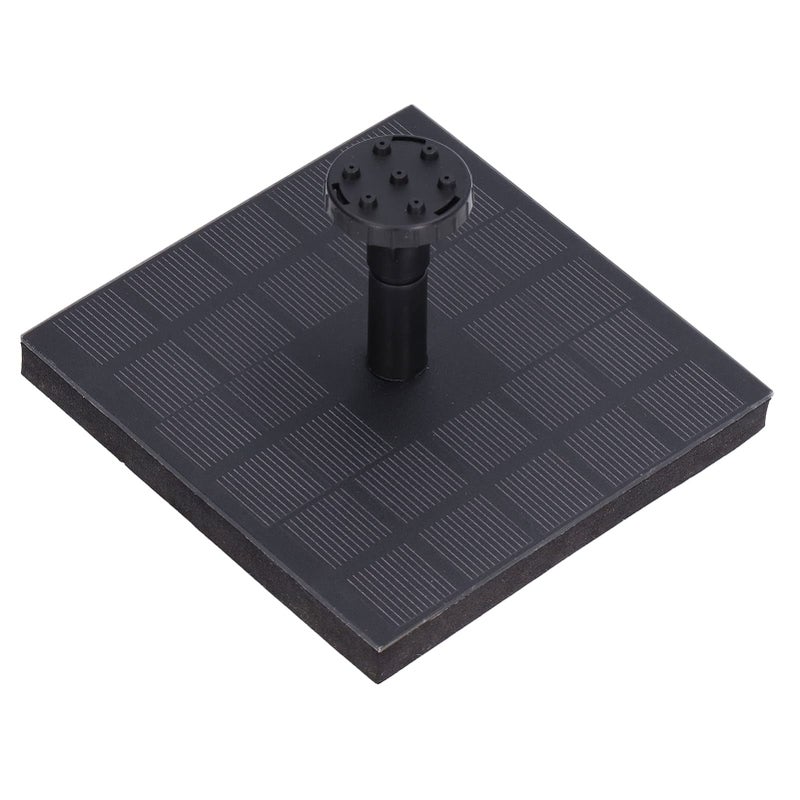 7V 1 4W Solar Powered Floating Fountain With Nozzles For Pond And Bird Bath Outdoor Decor - Image 2