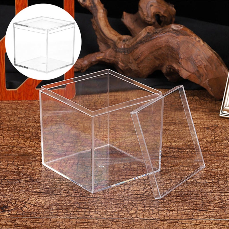 📦 صناديق تخزين شفافة بتصميم مدمج ومتين مثالية للحفلات والمناسبات - Image 4
