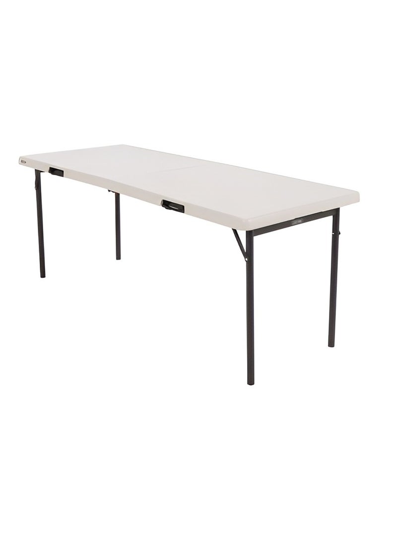 Lifetime 8-Seat Adjustable Fold-In-Half Table Suitable for Home and Outdoor Activities (No Chair Included)  - Image 2