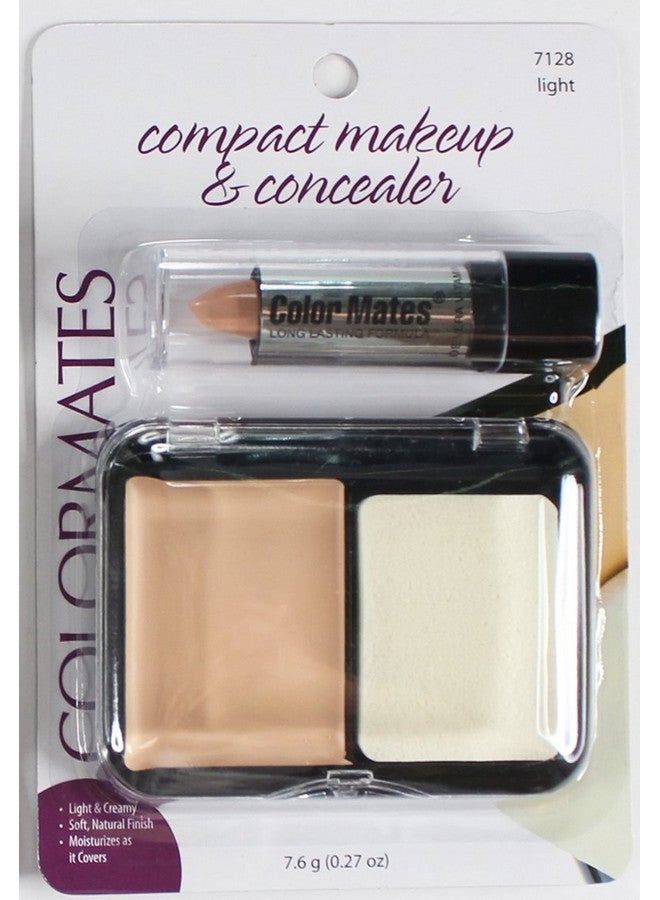 ColorMates Color Mates Compact Makeup & Concealer Light By Color Mates - Image 2