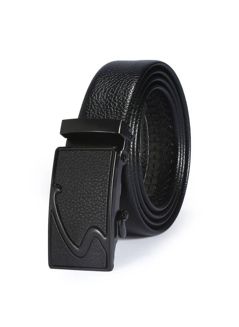 KUYING Creative Casual And Versatile Wear-resistant Leather Belt 