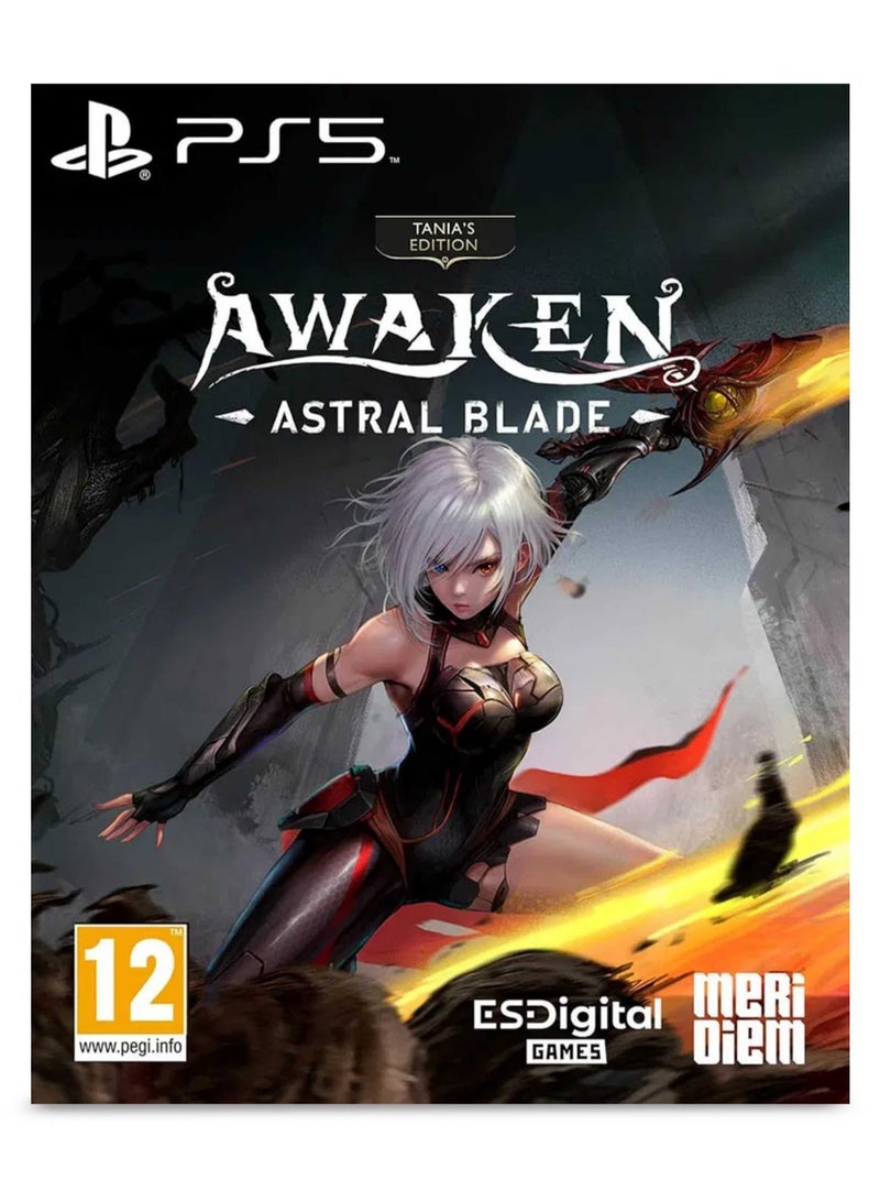 ميريديم Awaken Astral Blade إصدار PS5 – لعبة منصات حركية ثنائية الأبعاد بطابع خيالي مظلم - playstation_5_ps5 - Image 1