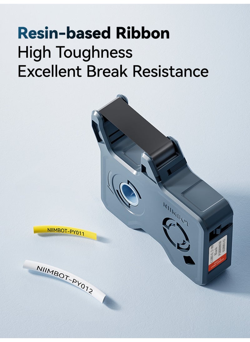 NIIMBOT Thermal Transfer Ribbon for C1 Label Maker, Multi-scene Replacement Ribbon for Daily Use, Black - Image 2